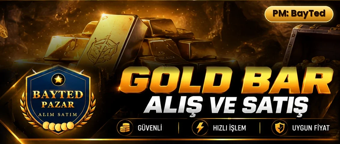 BayTED Pazar — Gold Bar alış ve satış