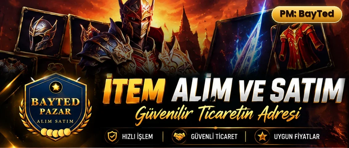 BayTED Pazar — İtem alım ve satım